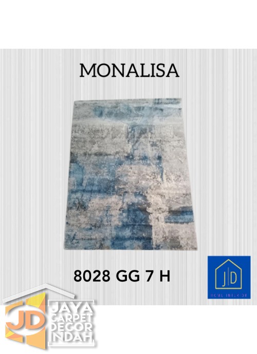 Karpet Permadani Monalisa 8028 GG 7 H Ukuran 120x160, 160x230, 200x300, 240x340,300x400